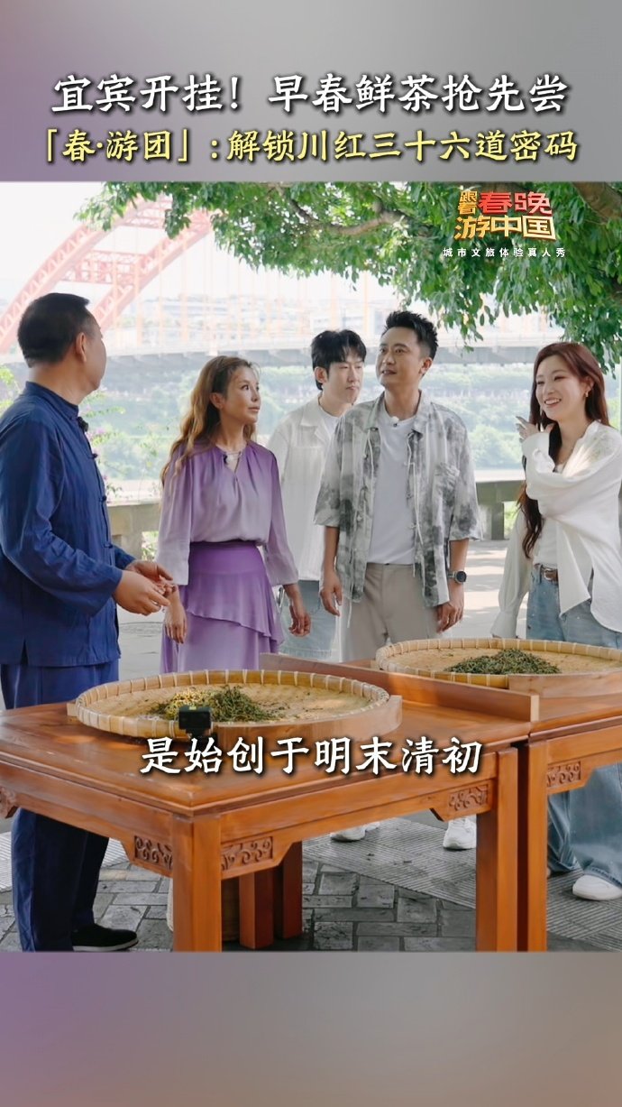 茶里有属于宜宾的时间哲学跟着春晚游中国 跟着春晚游中国，走进长江头宜宾，在袅袅茶