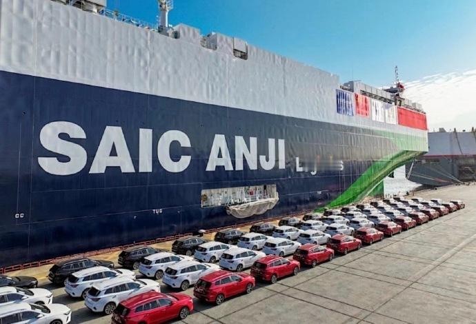 中国汽车出口持续狂飙 翻看乘联会3月数据，最提气的亮点无疑是出口板块：乘用车出口