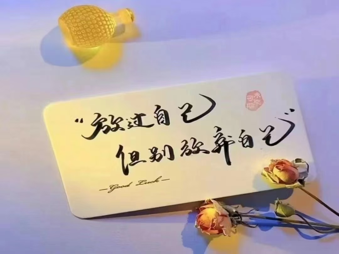 好与不好都是生活 ，尽力就好，能自洽 。生活随心  明天才会更好。 ​​​