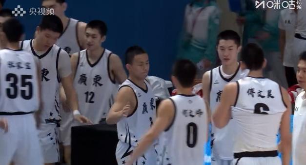 U18男子组淘汰赛广东vs辽宁的比赛结束了，广东u18男篮以94-61战胜辽宁U