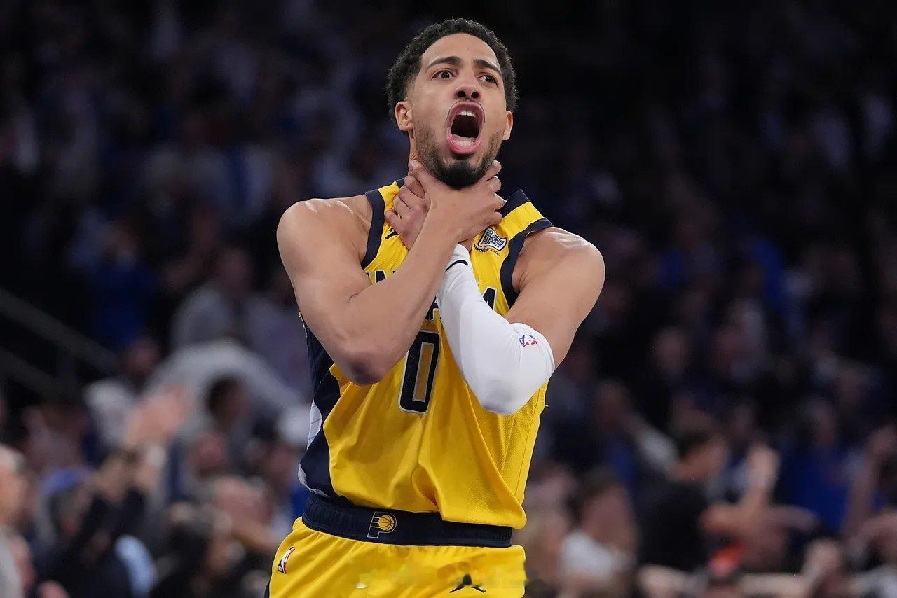 NBA总决赛扳平比分/反超的最后一投：哈利伯顿 — 1-1 (100%)库里 —