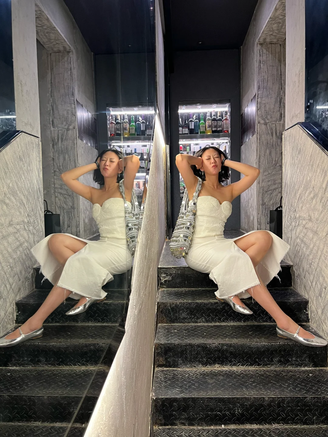 像穿着结婚礼服过七夕一样😲