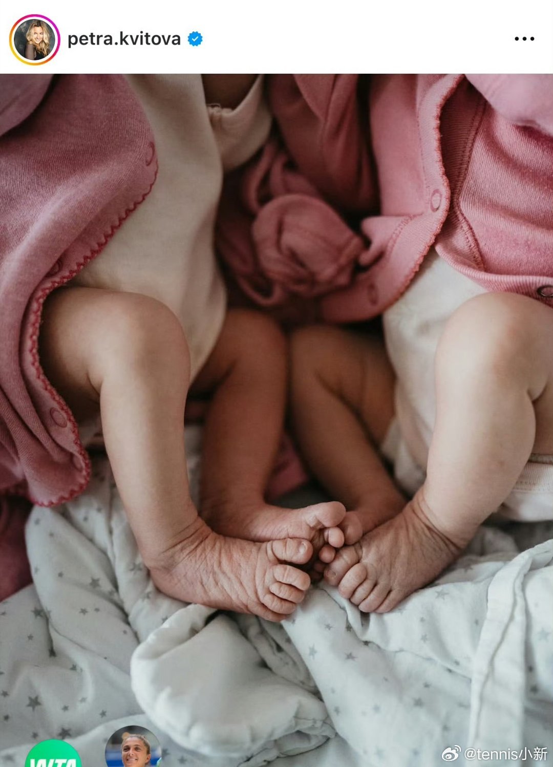 科娃已经是仨孩儿他妈了科娃添双胞胎网球talking大会踏青寻春色