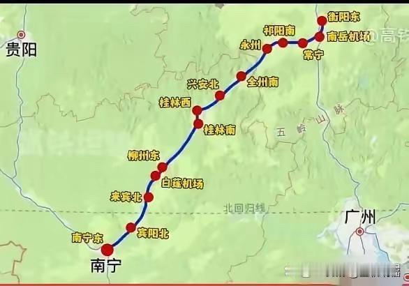 对于南衡高铁，湖南为什么更倾向于衡柳铁路的提质改造？
首先，从成本上来说，修建南