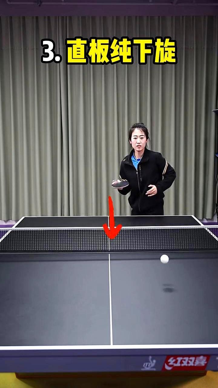 直板发球，说白了就五个套路，把对手当傻子骗。
 
左侧旋：正手一抖，球往右拐，站