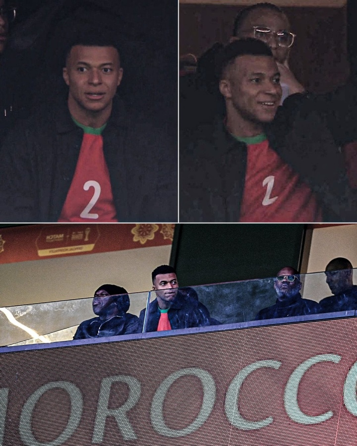 看了个寂寞？姆巴佩受邀现场观战非洲杯，结果阿什拉夫替补未登场非洲杯次轮，摩洛哥1