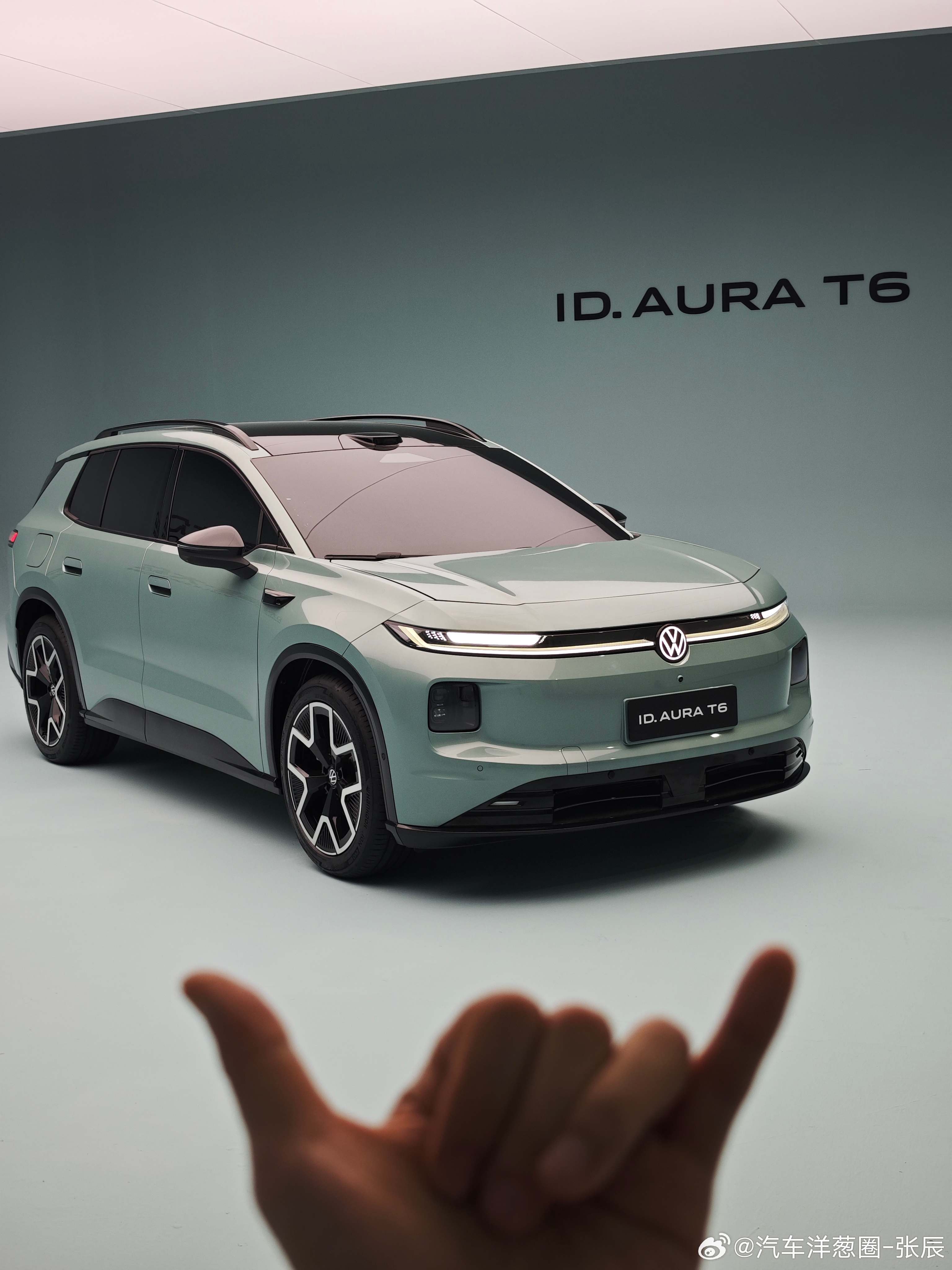 大众最新纯电SUV！这个颜值打几分？ID. AURA T6，全新CEA架构（大众