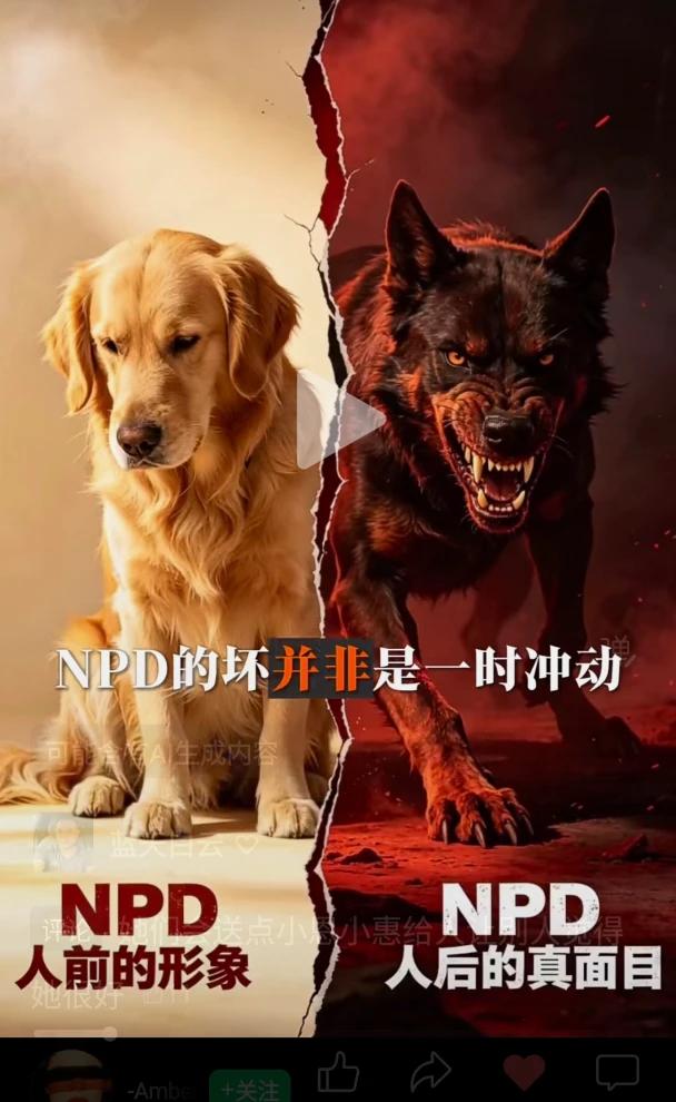 自恋型人格障碍，空心人，小人，恶魔。唯有远离离婚，唯一的出路！