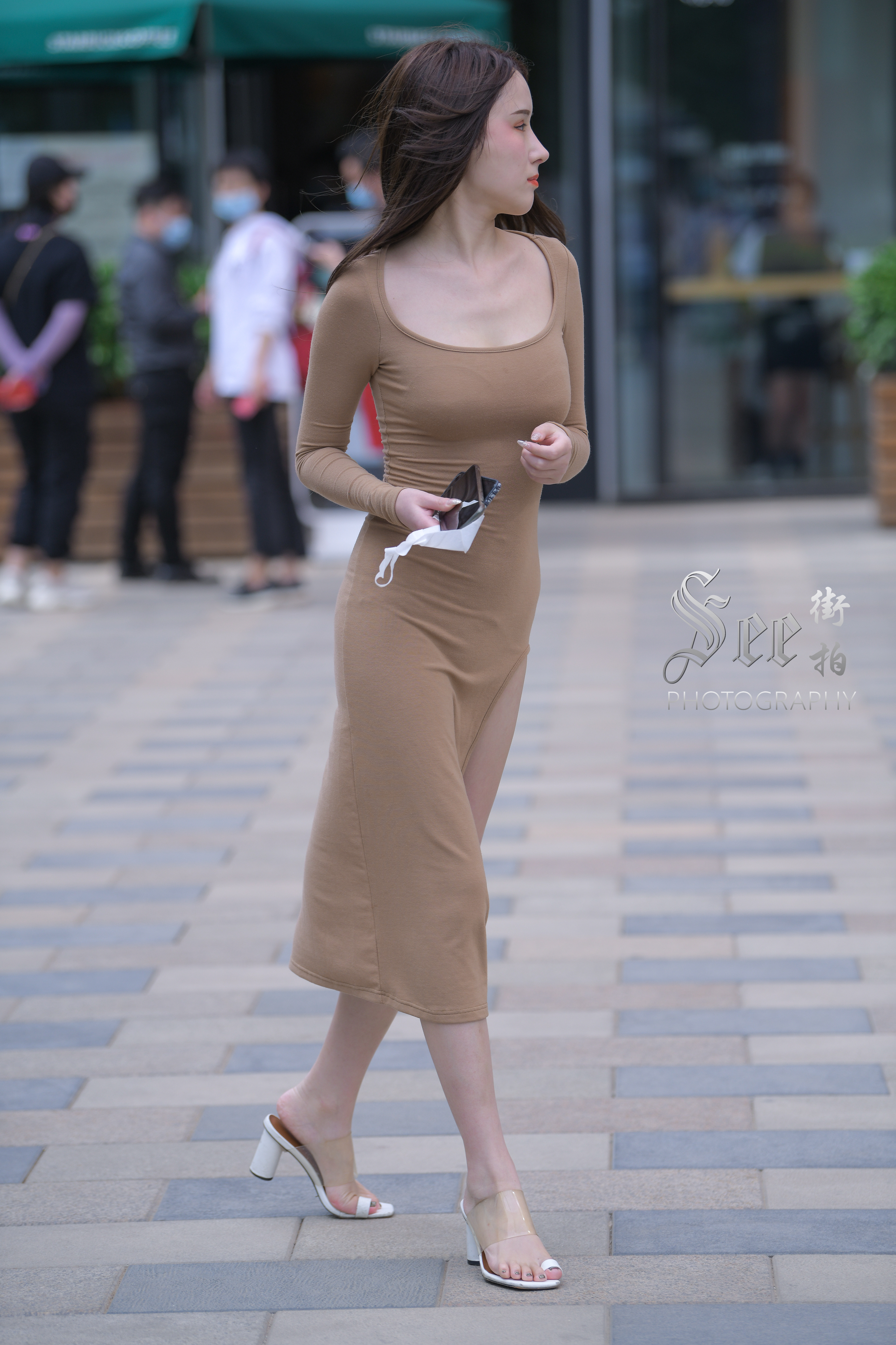 简约长裙，柔美气质~~ ​​​