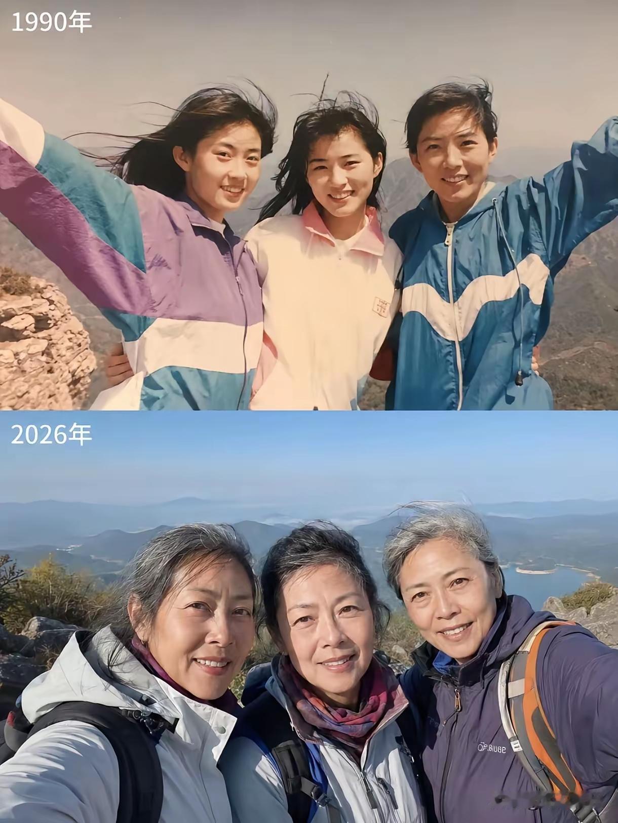 容颜虽老，但颜值依然在同龄人中出众[呲牙]