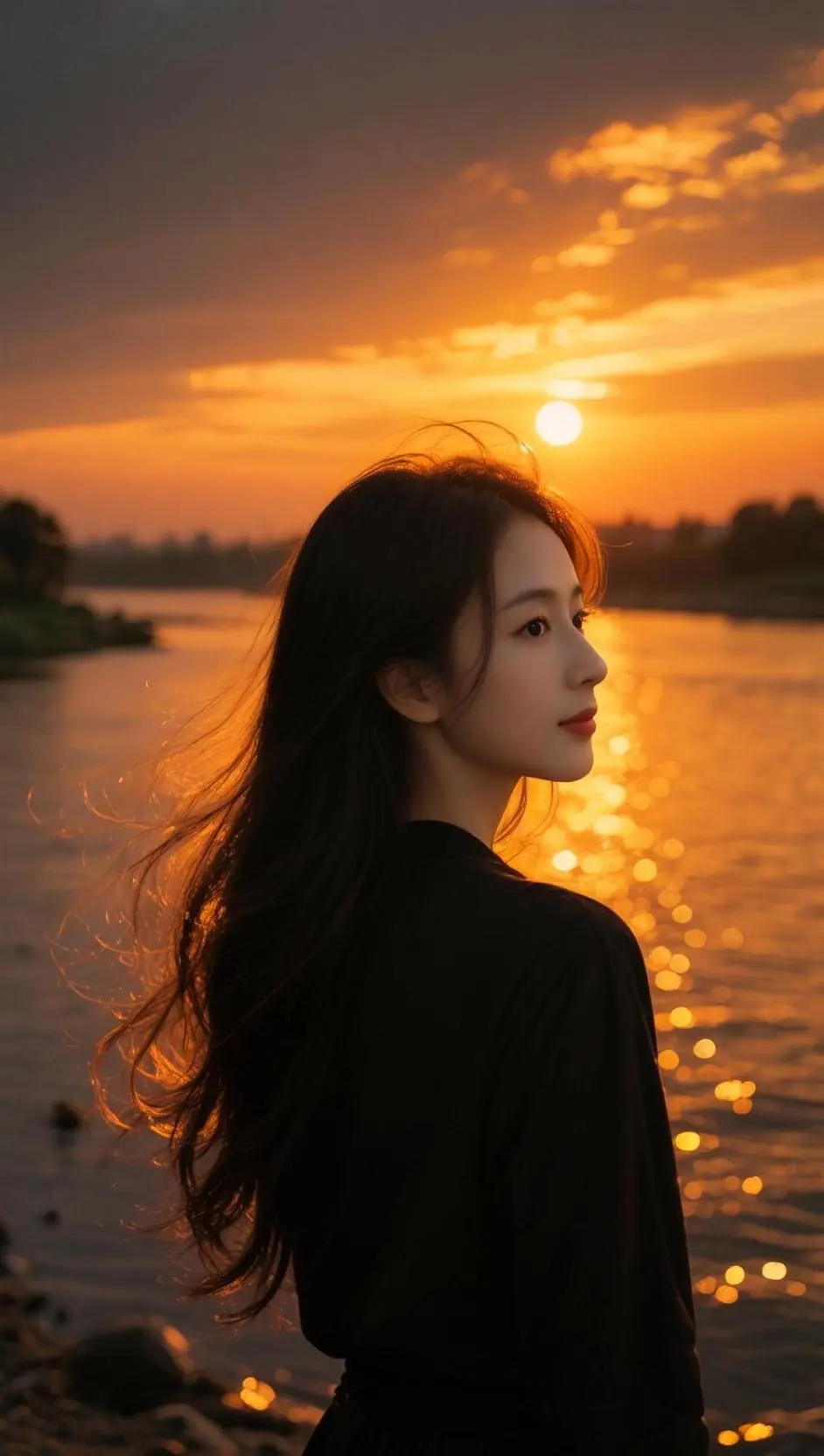 AI夕河写真 ai创作