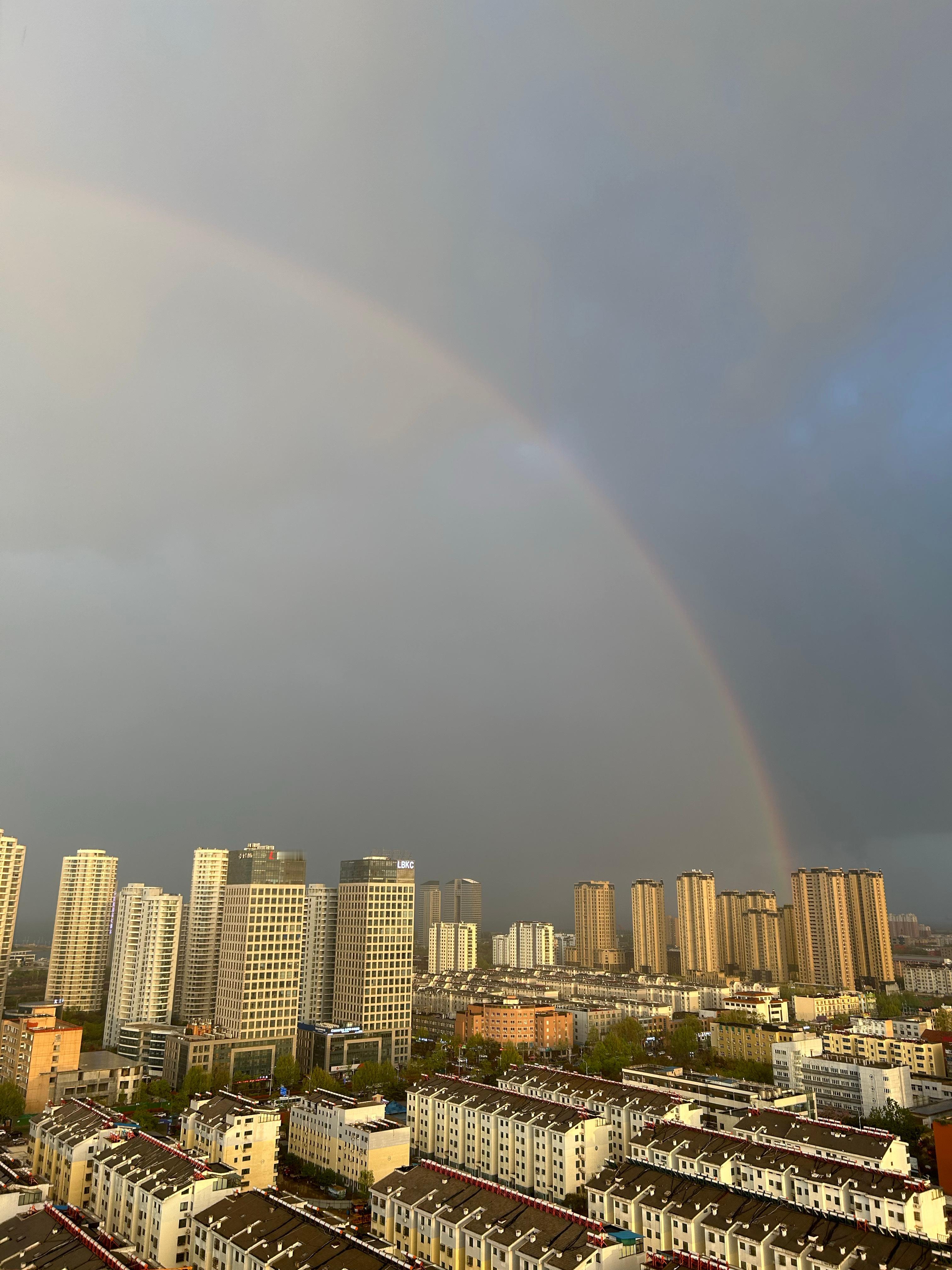 哇！好久没见彩虹啦！🌈 ​​​