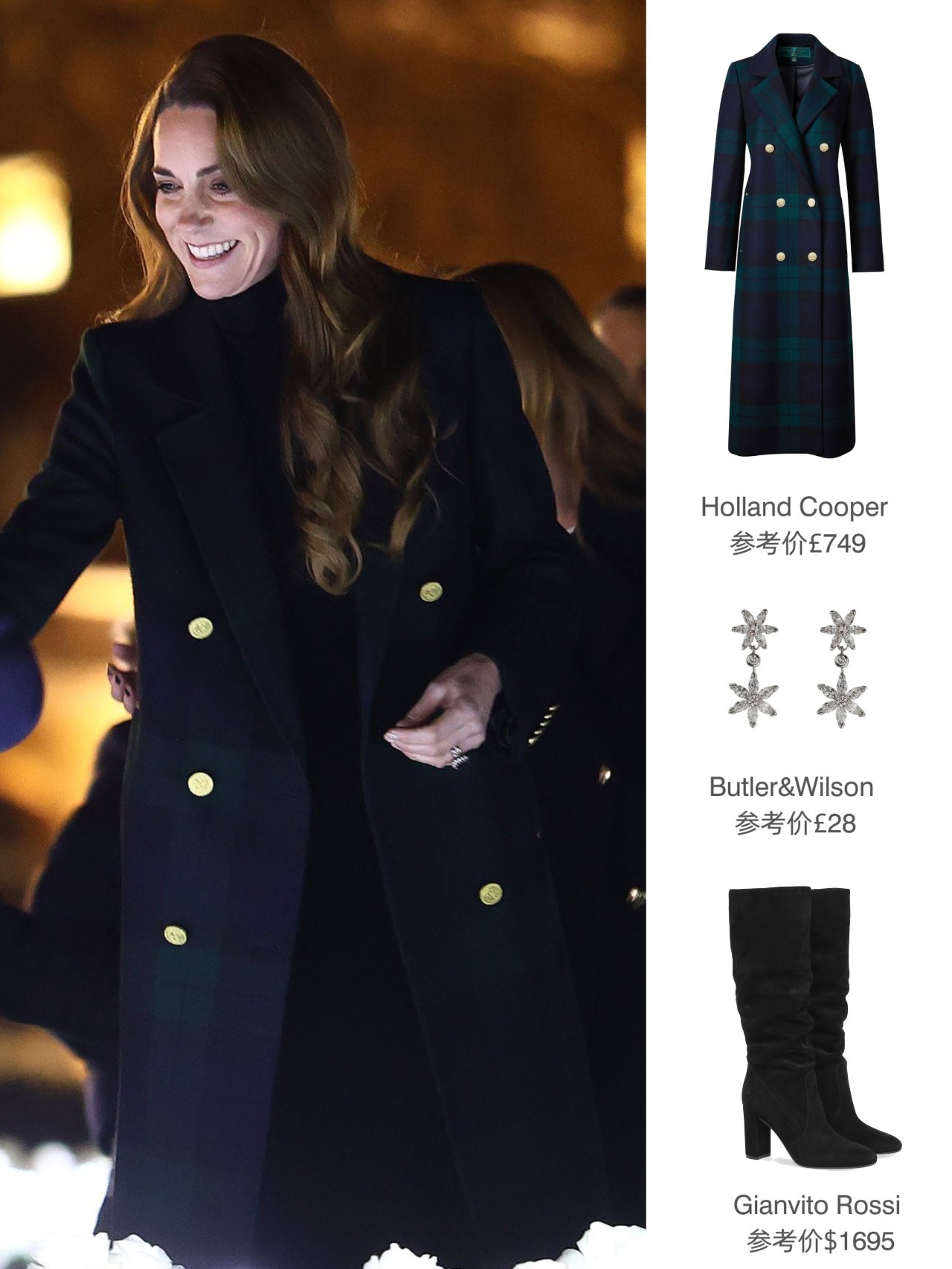 📍12月13日晚，凯特作为皇家马斯登NHS信托基金会的皇家赞助人私下参观皇家马