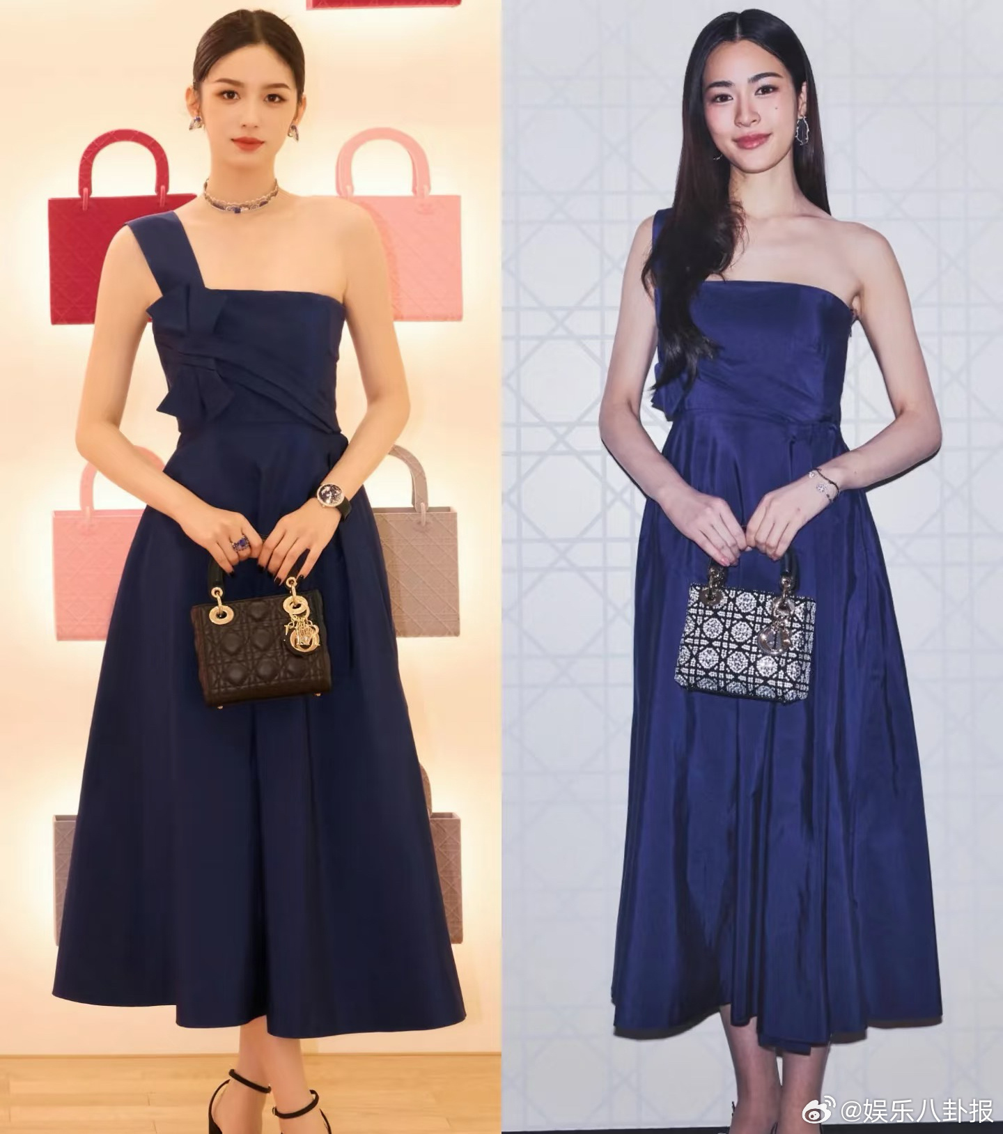 周也邝玲玲撞衫周也邝玲玲撞衫，果然美女眼光相同，期待也子锦月如歌！[憧憬]周也邝