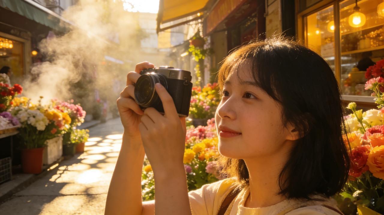 现在大家都喜欢拍照打卡，我觉得背后其实是想记录生活里的细碎美好，留住转瞬即逝的温