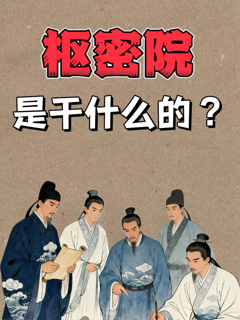 揭秘：枢密院是干什么的？💁‍♀️