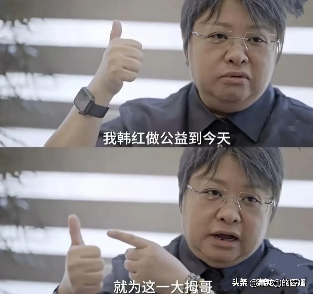 韩红是不是做公益最多的明星很难定论，但她绝对是公益界的明星标杆。她做公益快20年
