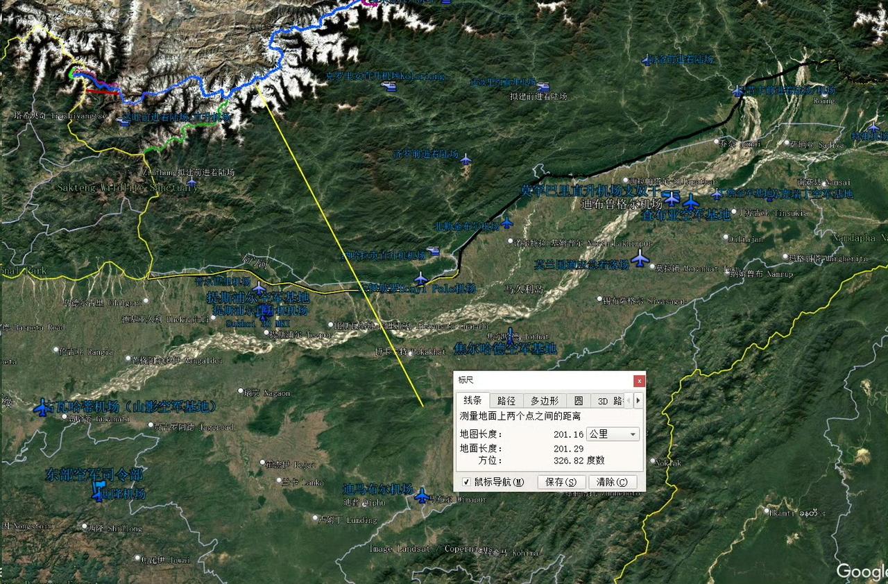 这次印军苏-30MKI坠毁地点在藏南方向，距离实控线直线距离才200㎞。
3月5