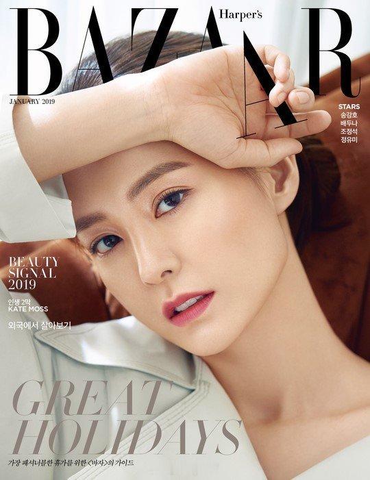 郑裕美 x 韩国六大主流杂志封面准满贯在去年VOGUE的开季企划助力下，郑裕美已