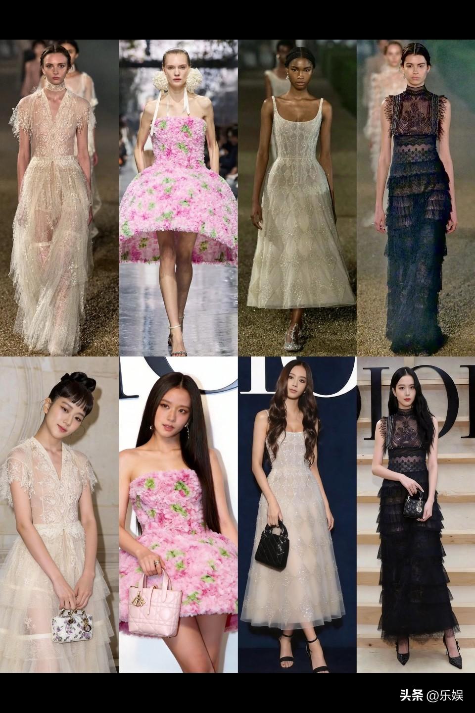 假如智秀穿上这几件迪奥新品的话..
每一件都好适配，难怪Dior那么喜欢她！可塑