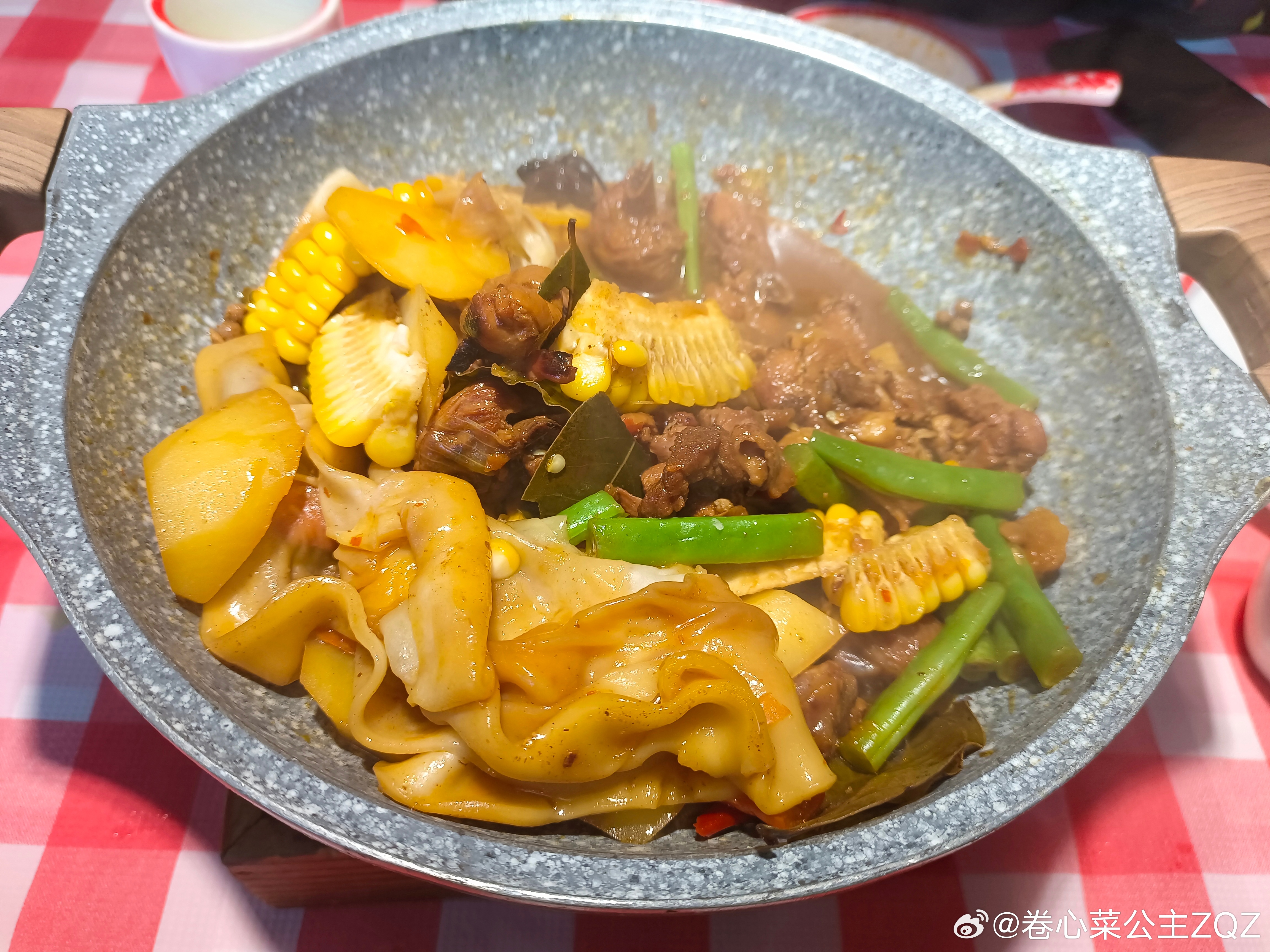 [春游家族]冬天来一份热腾腾的西北菜[送花花]过热腾人生  ​​​