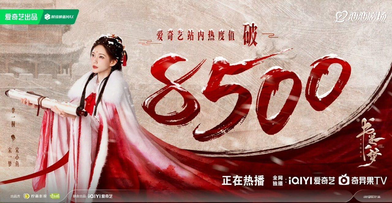娱乐[超话]书卷一梦破8500书卷一梦站内热度破8500 ​这个书卷一梦牛得很 