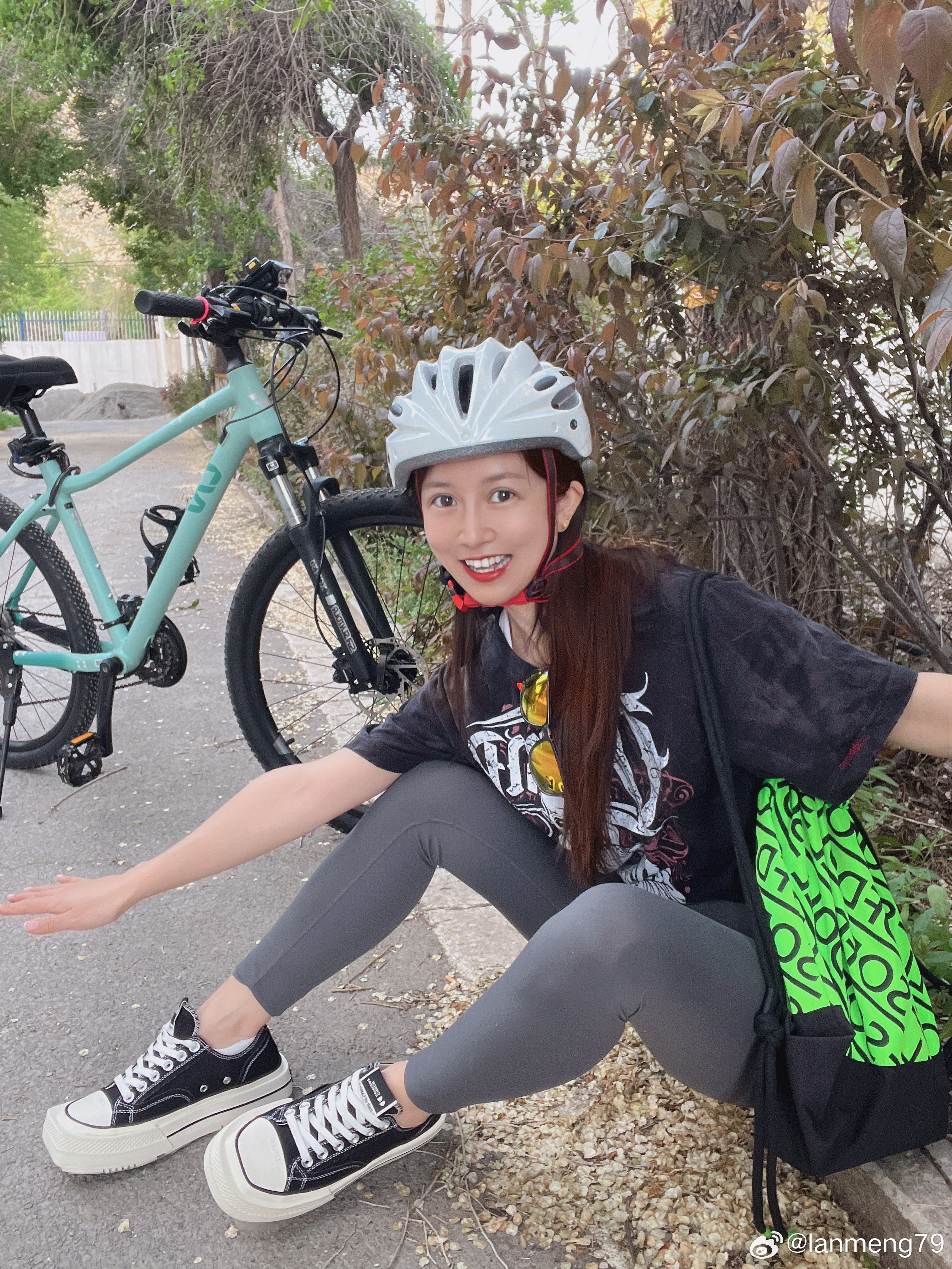 健身 春季骑行打卡🚴♀️燃脂行动开始啦🔥健身运动打卡