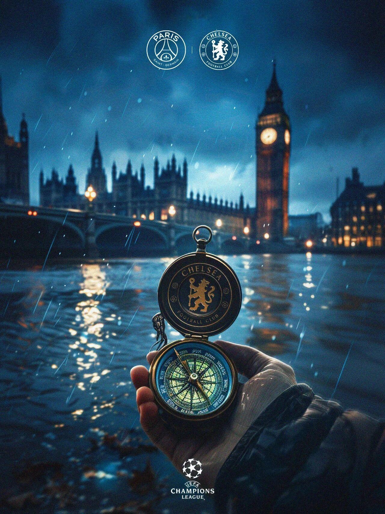 欧冠  是时候攻陷伦敦了巴黎圣日耳曼vs切尔西