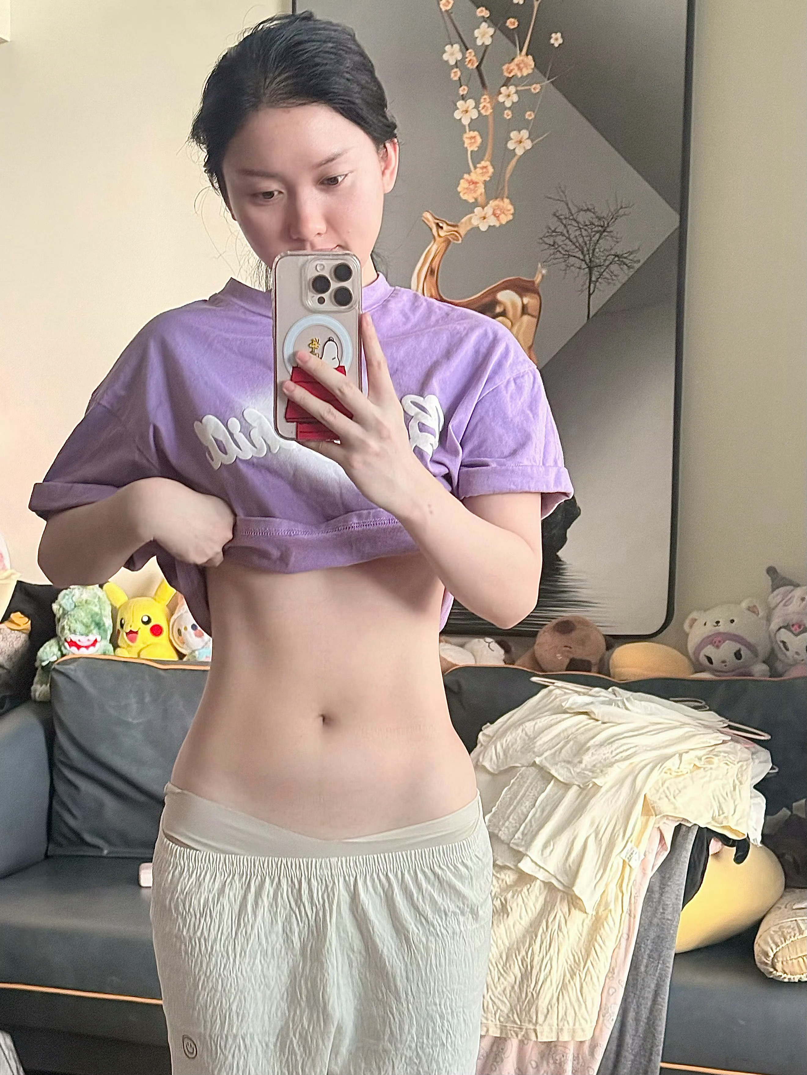 每天坚持锻炼，终于瘦下想要的身材了！ 
