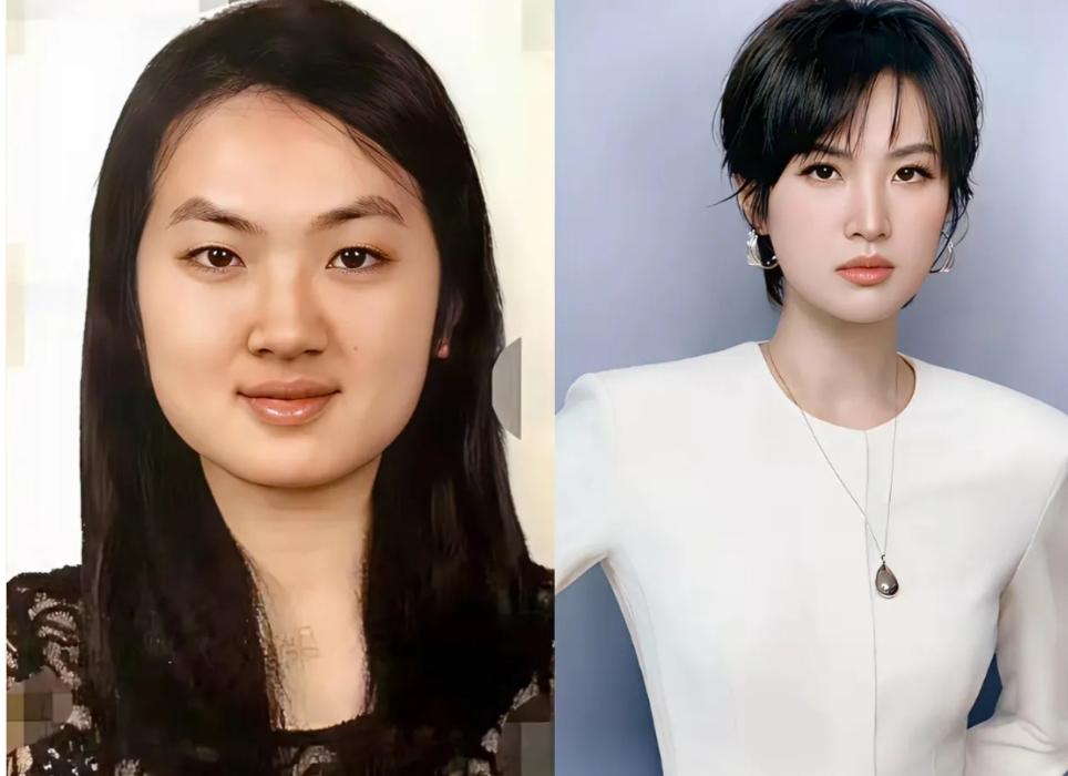 敢相信这俩是同一个人吗？

左边：长相朴素，不花哨，给人干净踏实，脸上带着婴儿肥