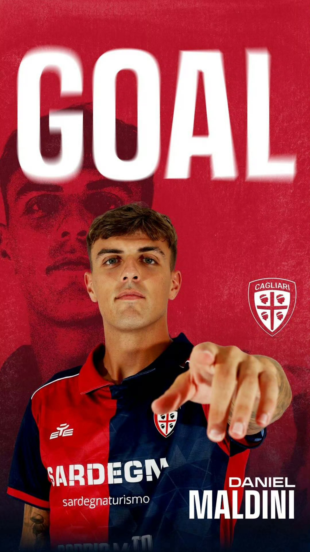 2-2！！！！丹马儿扳平比分！！！罗马vs卡利亚里forzaCasteddu ​