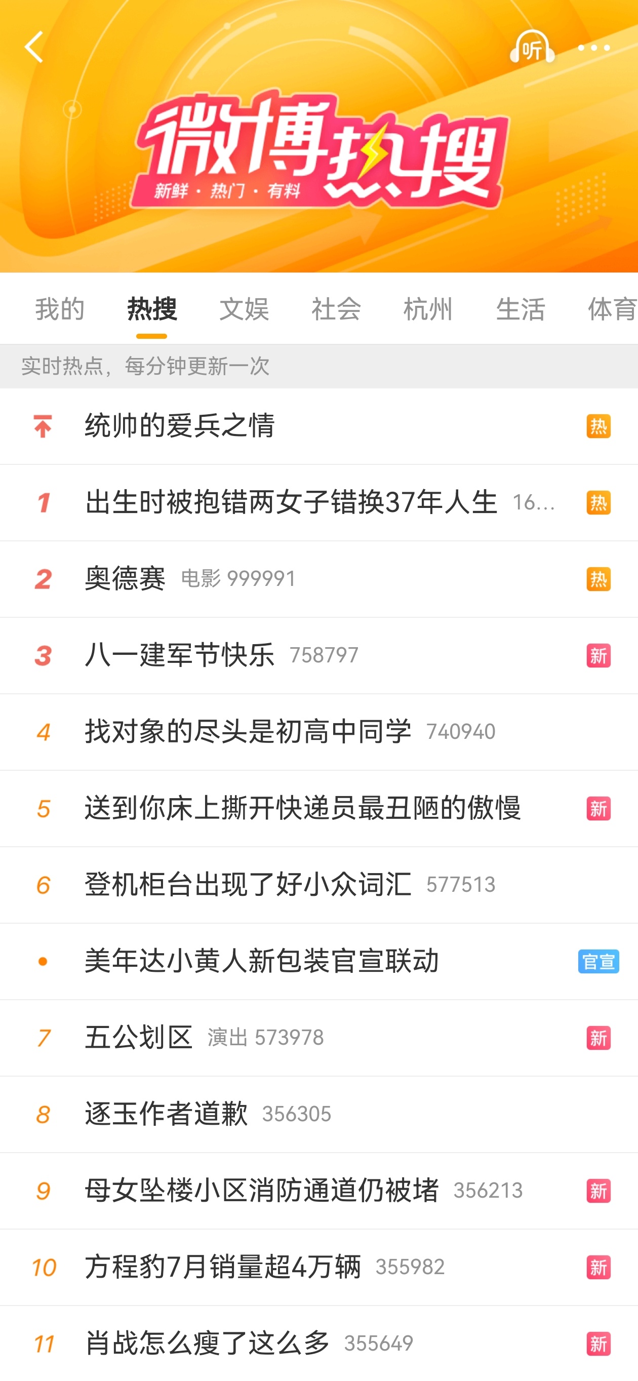 电影奥德赛 热搜冲到了第二。 