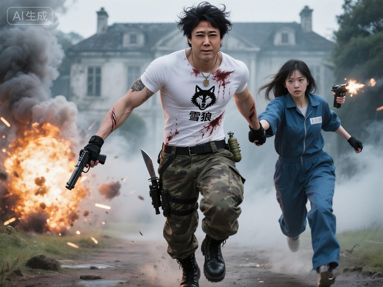 《独闯龙潭虎穴》
       改编自长篇小说《血染的玫瑰》之二十六章 “独闯龙