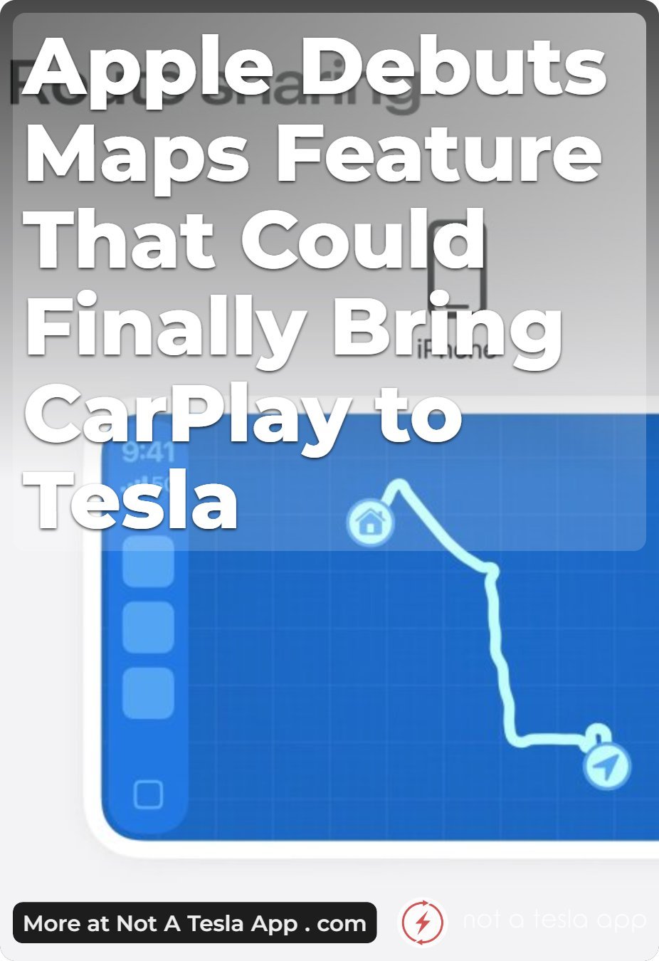 Apple本周发布新Maps功能，或为Tesla官方引入CarPlay的关键环节
