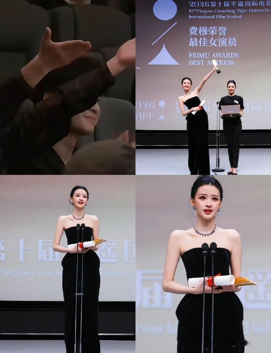 平遥影展名场面！孙怡拿下费穆影后，台下董子健鼓掌引全网动容
 
第十届平遥国际电
