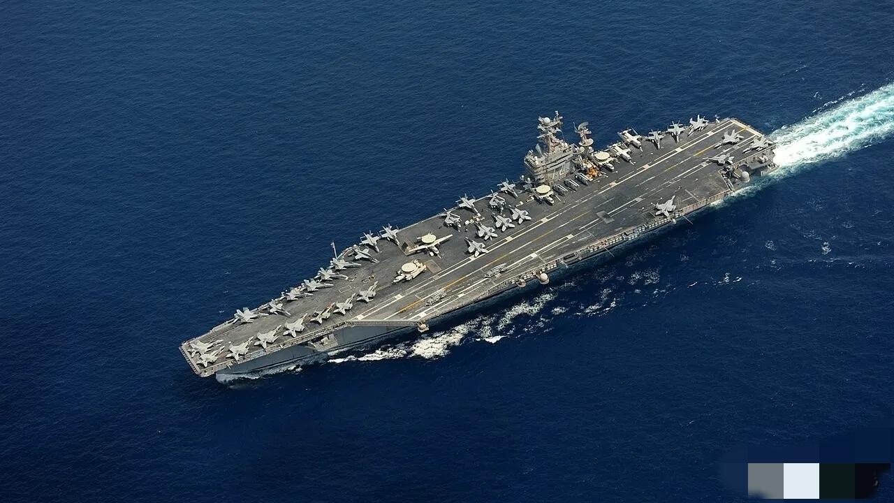 外媒今天报道：伊朗方面宣称，美国“亚伯拉罕·林肯”号航空母舰在距离伊朗水域约34