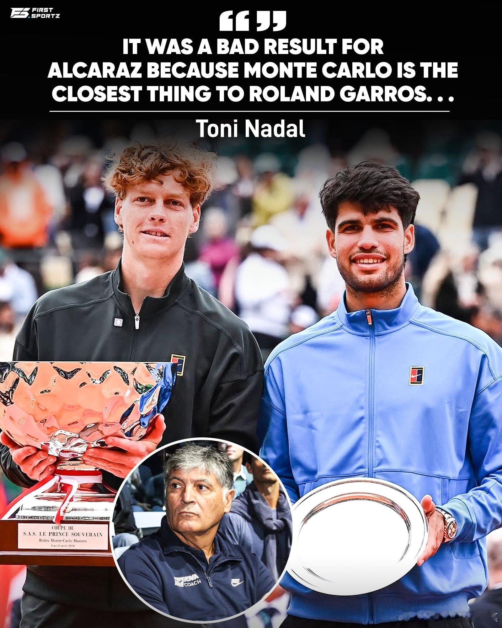 你们同意吗？托尼-纳达尔：（蒙特卡洛亚军）这对阿卡来说是个不好的成绩，因为蒙特卡