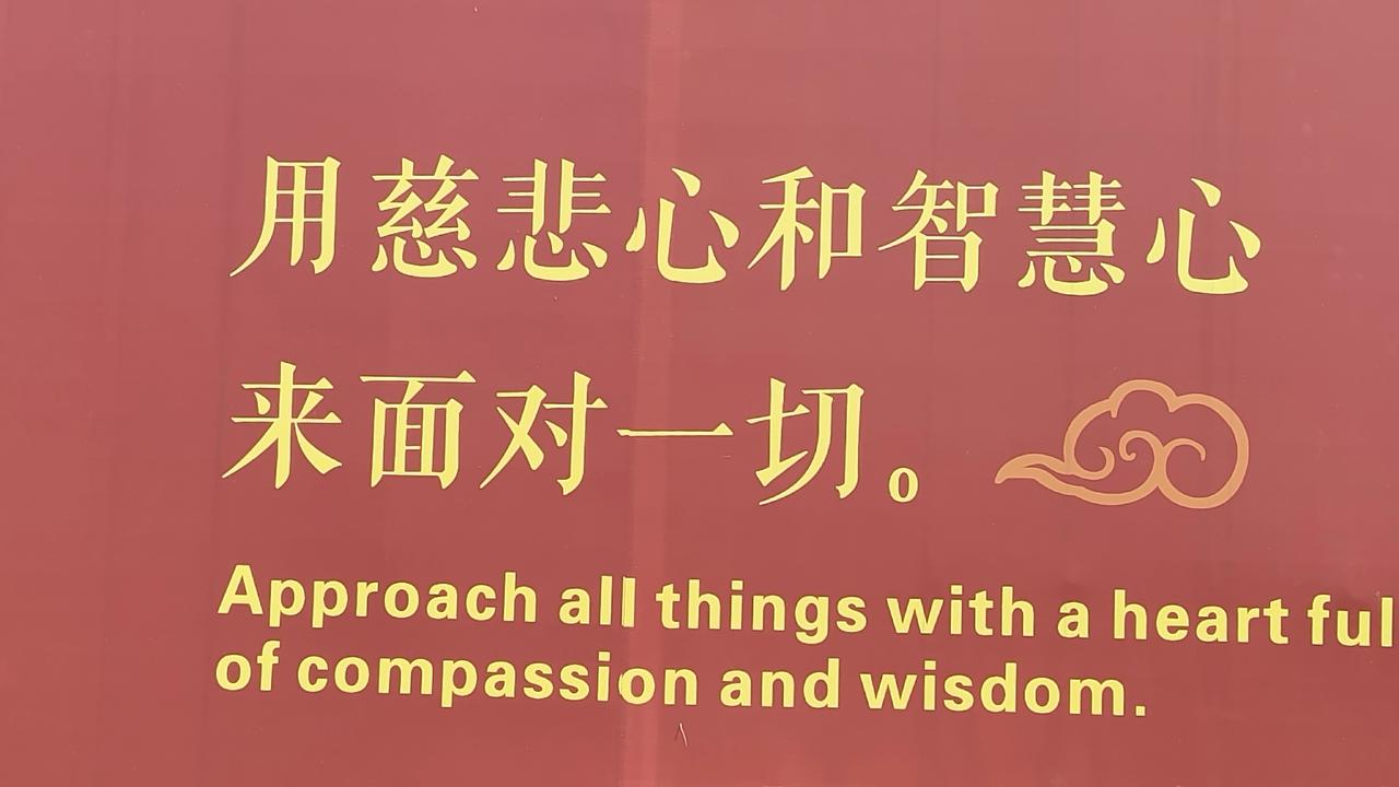 山是一尊佛，佛是一座山
五一假日日记
登临了峨眉金顶，老妈又对近在咫尺的乐山大佛
