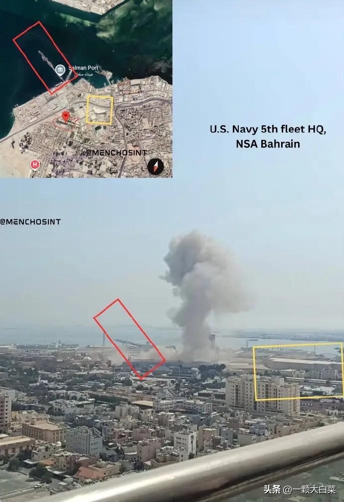 “炸！炸！炸！伊朗导弹炸的美军地动山摇”当地时间2月28日，伊朗媒体称，伊朗导弹