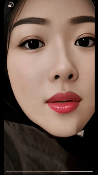 满脸的胶原蛋白！