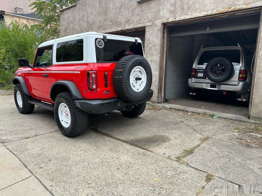 #Bronco[超话]# 艺术品和工业品。 ​​​