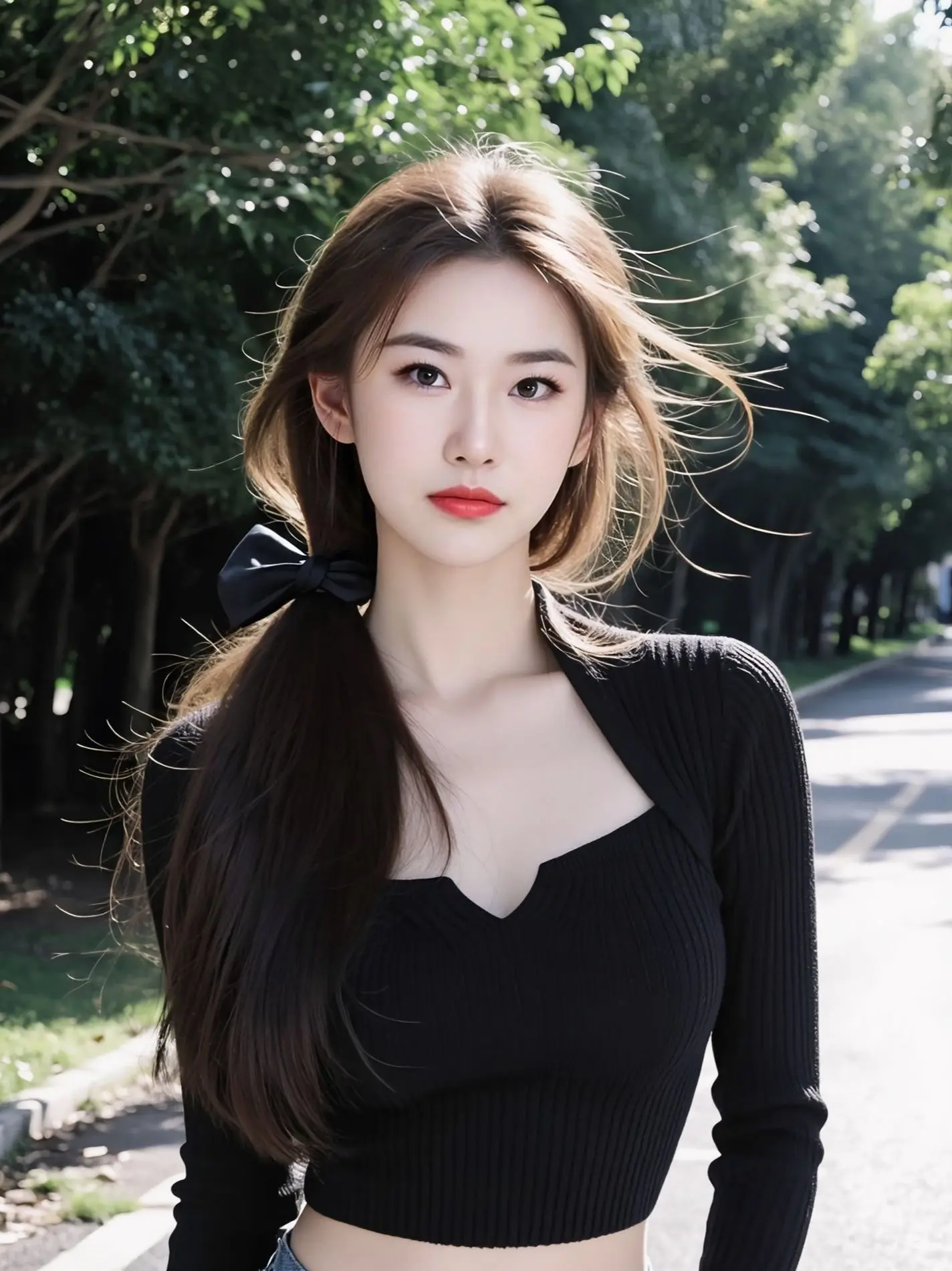 AI林间氛围感写真 ai创作