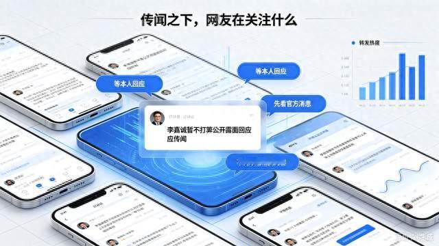 网传李嘉诚离世引热议，官方辟谣，本人暂不公开露面回应