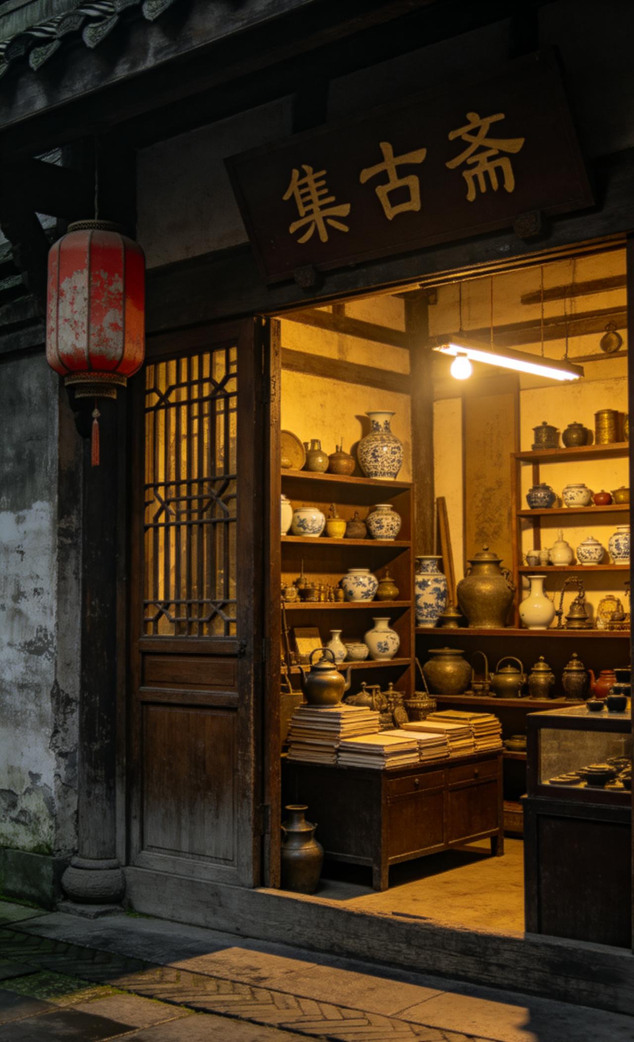 说穿了，这铺子就是个“时光回收站”。
你曾经当宝贝的东西，后来嫌占地方、嫌过时，
