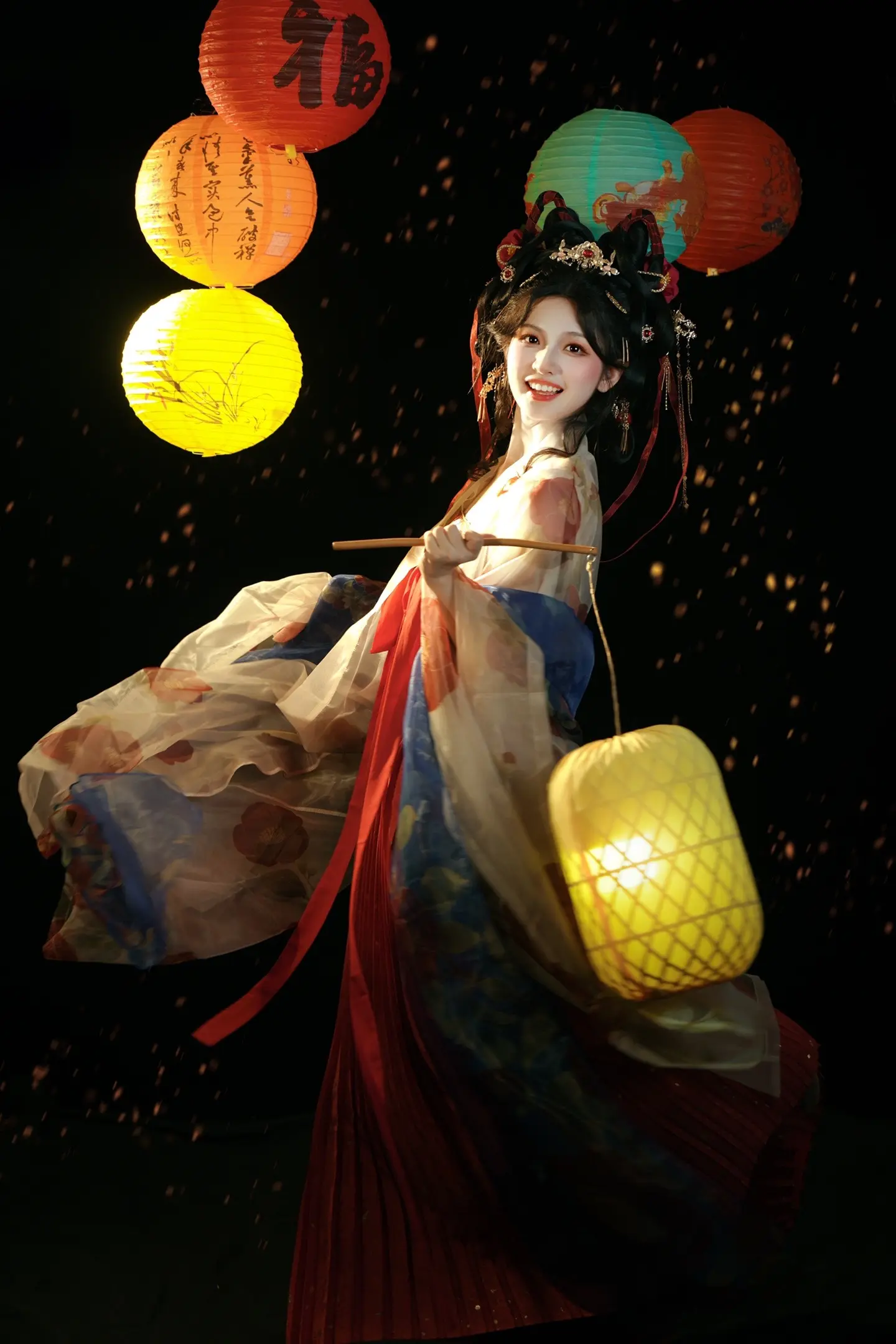 小年夜，和公主一起逛灯会～