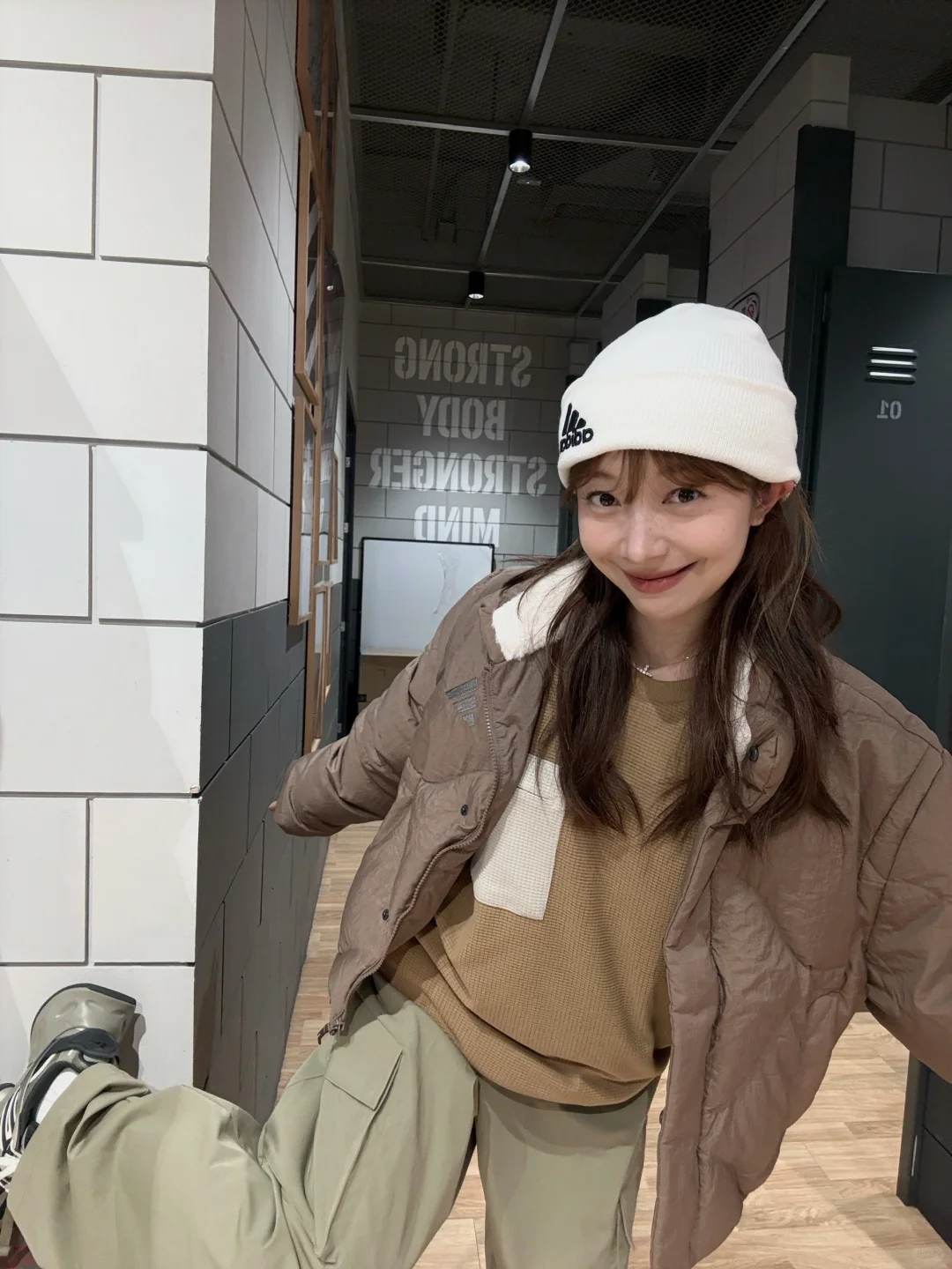 city girl 羽绒服穿搭