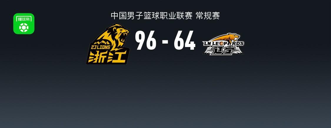 12月25日，CBA常规赛第6轮广厦96比64狂胜辽宁32分， 杨鸣抚“手”称臣