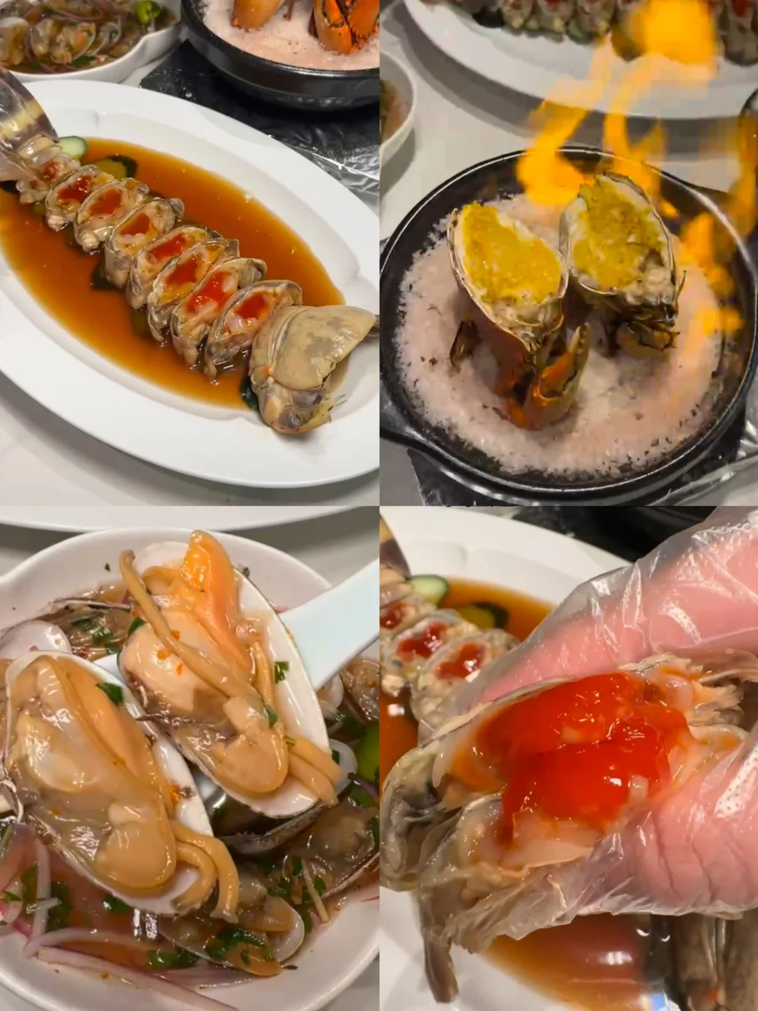 旺角必吃‼琥珀醉濑尿虾🦞膏多肉甜，一口下去超满足！明星同款海鲜店，花雕酒的风味