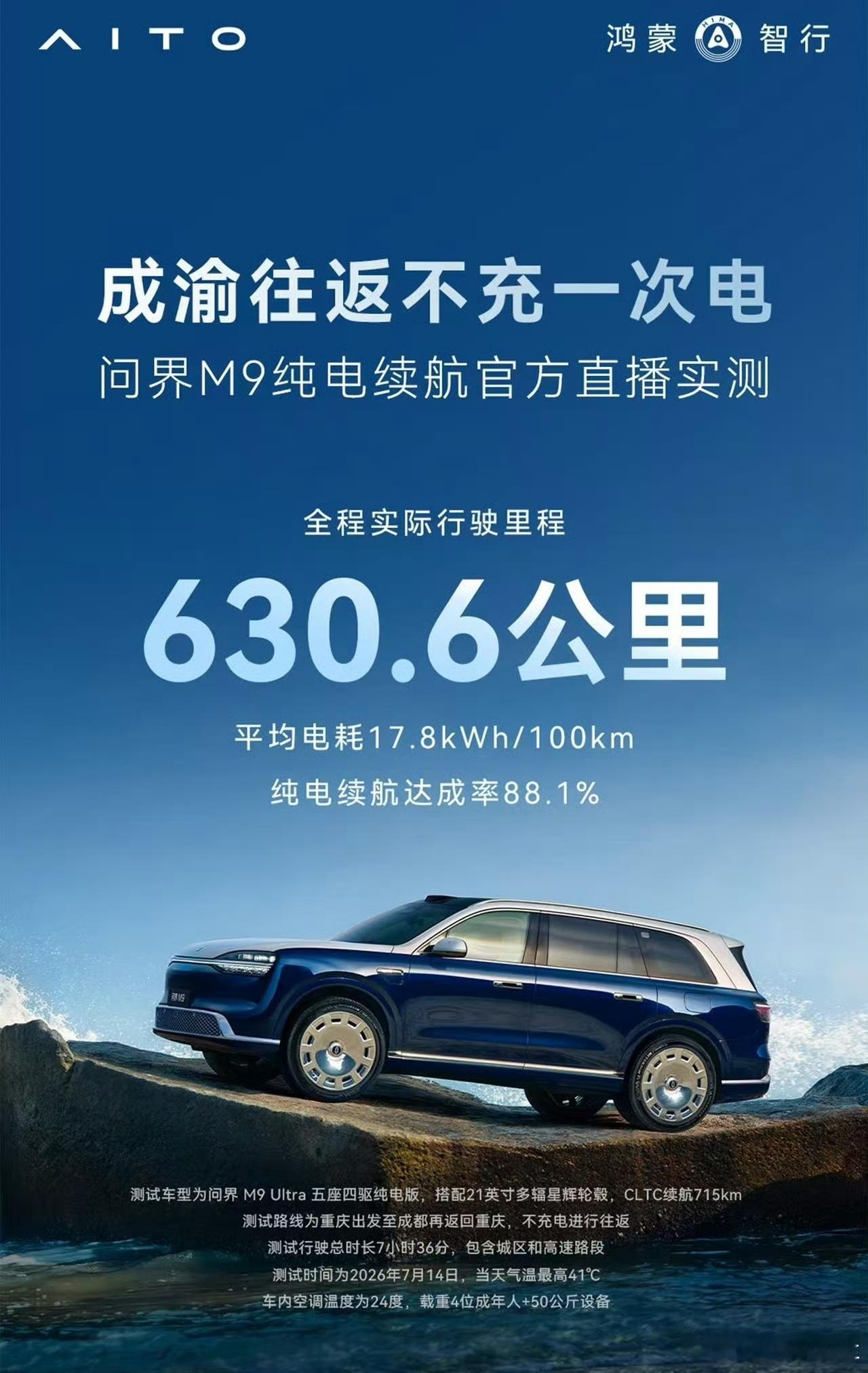 我也大概明白为什么某些人反应这么大了。问界M9这么一个接近5.3米的大型SUV，