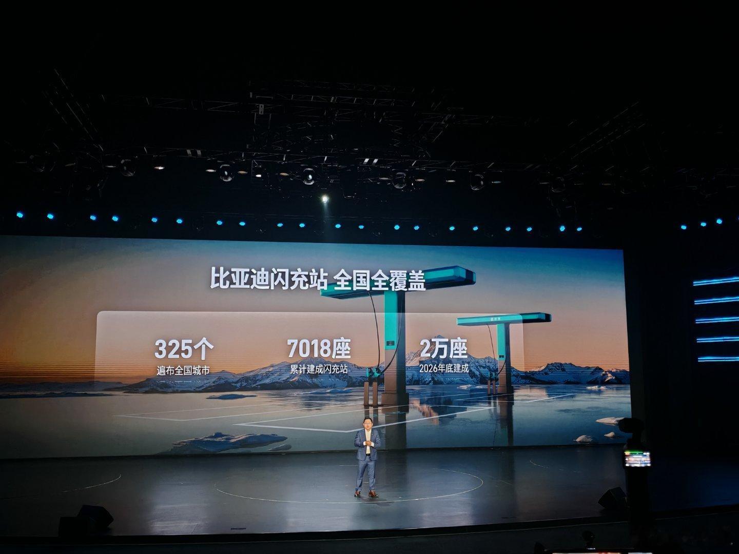 比亚迪闪充站已经建成7018座了！ 深圳·比亚迪股份有限公司(六角大楼)